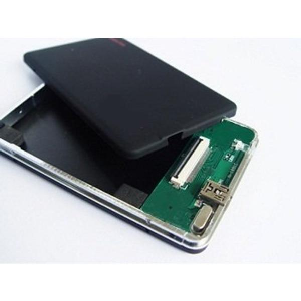 1.8インチ 40pin ZIF SSD HDD→USB2.0 変換外付けドライブケース