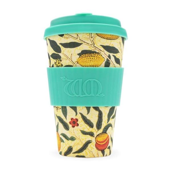 Ecoffee Cup(エコーヒー カップ) カップ ソーサー 繰り返し使える 環境に優しい バンブ...
