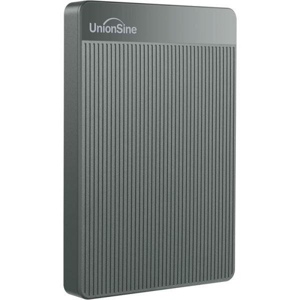 UnionSine 外付け ハードディスク超薄型外付けHDDポータブルハードディスク 500GB 2...