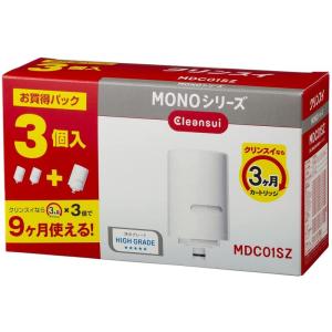 クリンスイ 浄水器 蛇口直結型 MONOシリーズ 交換カートリッジ MDC01SZ｜p-select-market