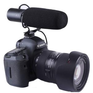 Nicama SGM5 カーディオイドコンデンサー インタビューマイク デジタル一眼レフカメラ Nikon Canon Sony ミラーレス