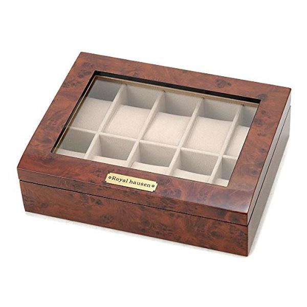 ベローナ VERONA 木製コレクションケース コレクションボックス 時計収納ケース 10本収納18...