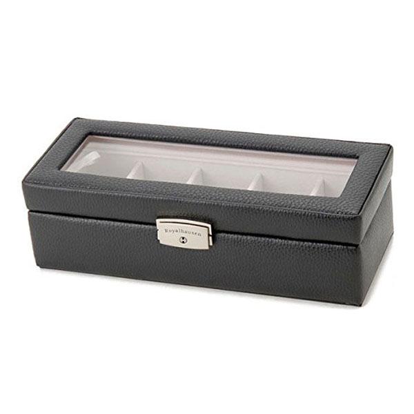 ベローナ VERONA 牛革製コレクションケース コレクションボックス 時計収納ケース 5本収納18...