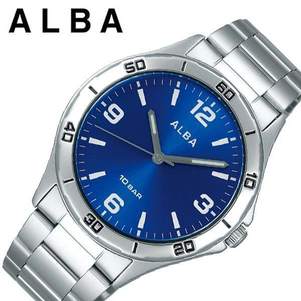 セイコー 腕時計 SEIKO 時計アルバ ALBA メンズ 腕時計 ブルー  AQPK412