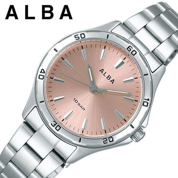 セイコー 腕時計 SEIKO 時計アルバ ALBA レディース 腕時計 ピンク  AQQK408