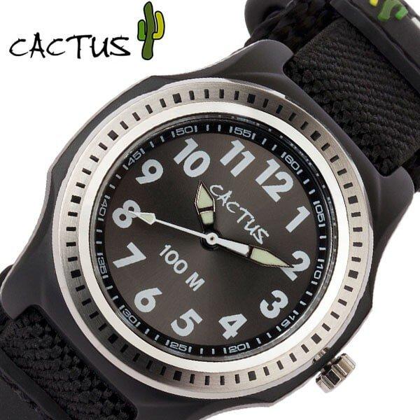 カクタス 腕時計 CACTUS 時計 キッズ シャイニーグレー CAC-45-M01