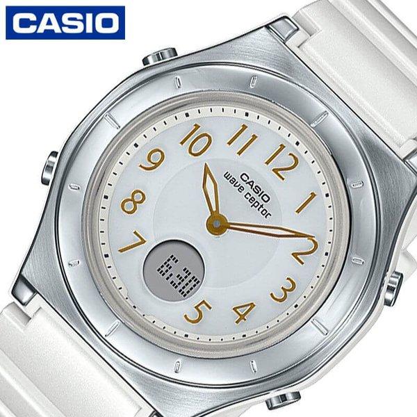カシオ 電波 ソーラー 腕時計 CASIO 時計 ウェーブセプター wave ceptor 女性 レ...