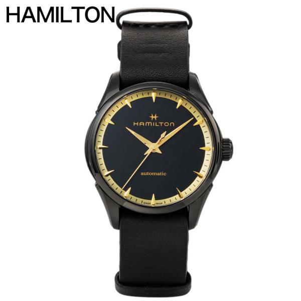 ハミルトン 腕時計 HAMILTON 時計 ジャズマスター JAZZ MASTER Auto ブラッ...