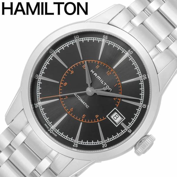 ハミルトン 腕時計 HAMILTON 時計 レイルロード Railroad メンズ 腕時計 ブラック...