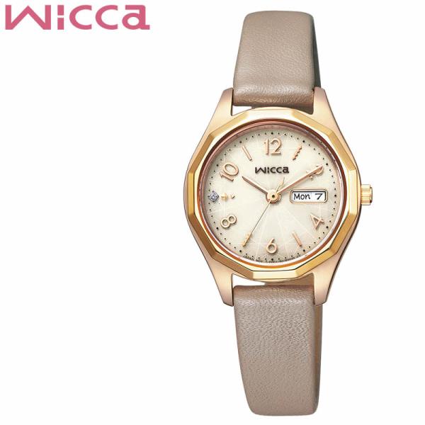 シチズン 時計 CITIZEN 腕時計 ウィッカ ソーラーテック デイデイト wicca レディース...