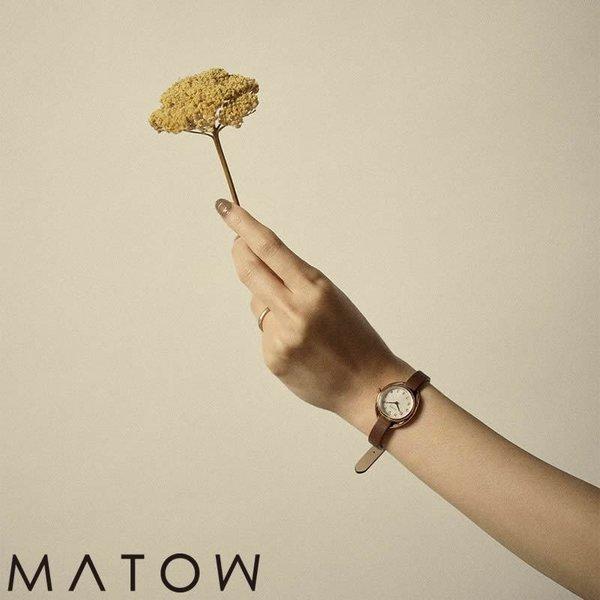 マトウ 腕時計 MATOW 時計 四季秋 ShikiAKI レディース ホワイト MW001002B...