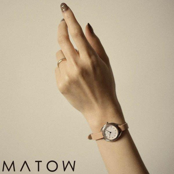 マトウ 腕時計 MATOW 時計 四季春 ShikiHARU レディース ホワイト MW001001...