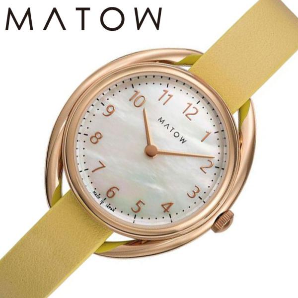 マトウ 腕時計 MATOW 時計 マトウ MATOW 四季 春 ミモザ Shiki マザーオブパール...