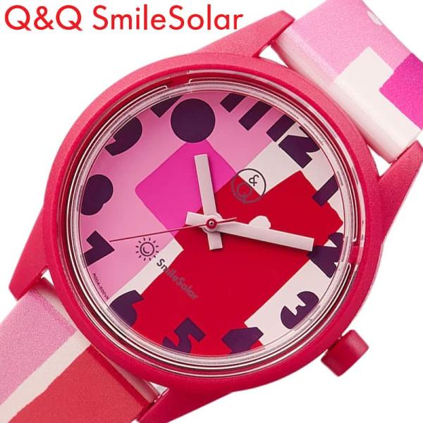 シチズン 腕時計 Q&amp;Q 時計 CITIZEN ソーラー 防水 軽い スマイルソーラー Smile ...