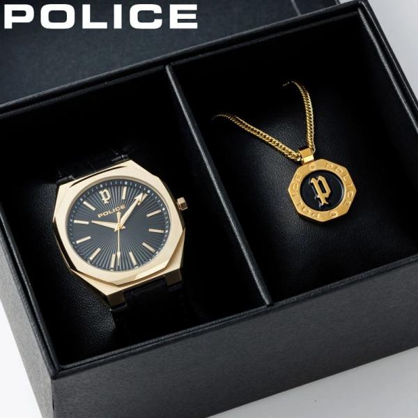ポリス 腕時計 POLICE 時計 レインガ REINGA ブラック 男性 向け メンズ REING...