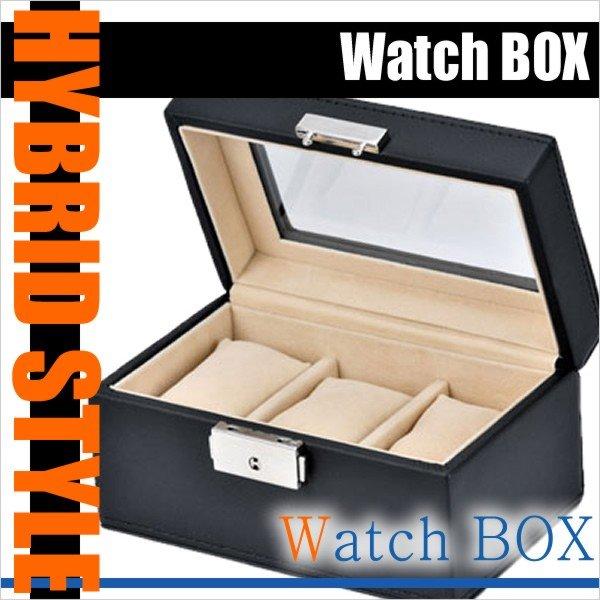 エスプリマ 腕時計ケース Esprima ケース コレクション ボックス SE-63519BK メン...