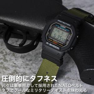 G-SHOCK 対応 ZULU ナイロンベルト...の詳細画像5