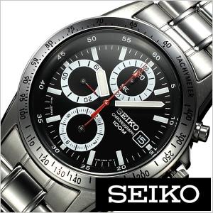 SEIKO（セイコー） クロノグラフ メンズ 腕時計 SND495PC 赤 レッド