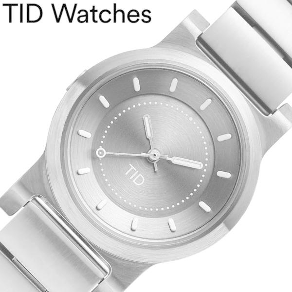 TIDWatches 腕時計 ティッドウォッチズ 時計 No.4 28mm レディース シルバーグレ...