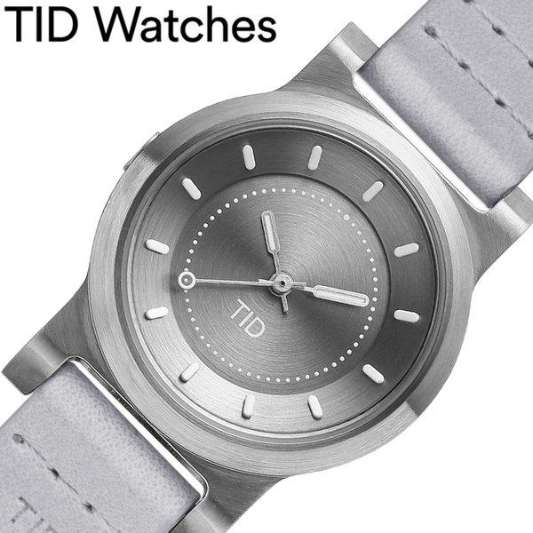 TIDWatches 腕時計 ティッドウォッチズ 時計 No.4 28mm レディース シルバーグレ...