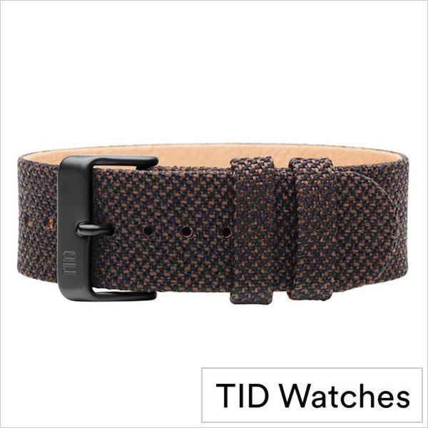 ティッド ウォッチ 時計ベルト TID Watches TID-BELT-BK-MUD メンズ レデ...