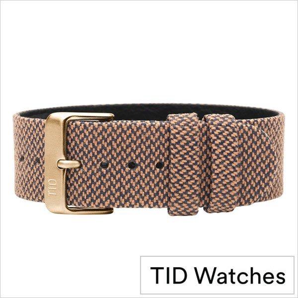 ティッド ウォッチ 時計ベルト TID Watches TID-BELT-GD-RUST メンズ レ...