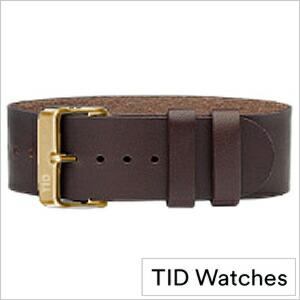 ティッド ウォッチ 替えベルト TID Watches ベルト TID-BELT-GD-W メンズ ...