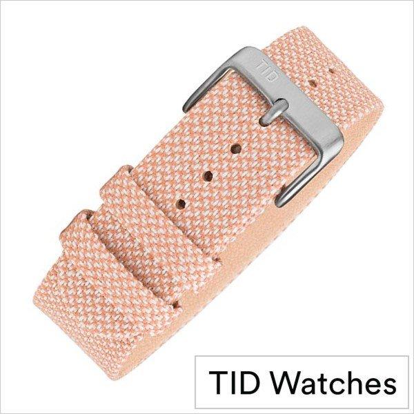 ティッド ウォッチズ 時計ベルト TID Watches クヴァドラ TID-BELT-SALMON...