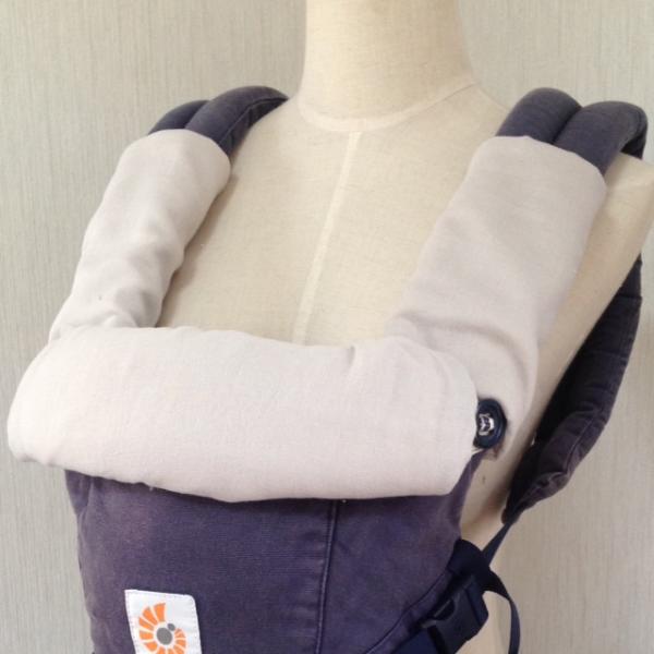 リバーシブルよだれカバーセット　よだれカバー　よだれパッド　首回りカバー　エルゴアダプト　オムニ３６...