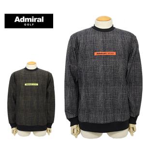 Admiral Golf（アドミラルゴルフ） メンズ スウェット モックネック 裏