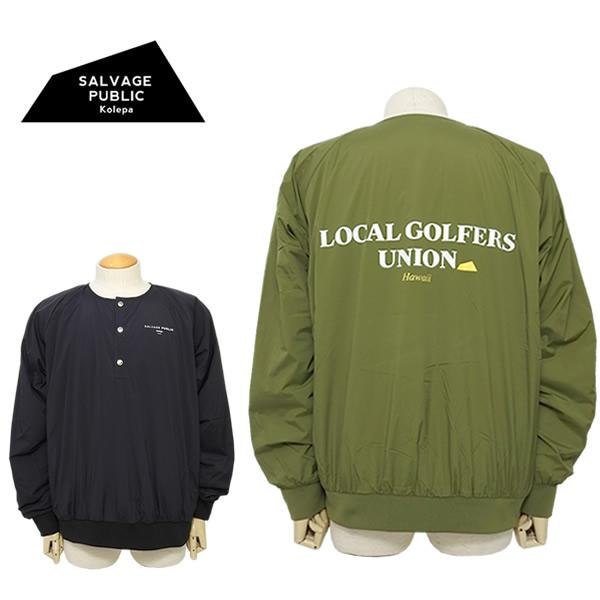 サルベージパブリックコレパ メンズ ゴルフ 中綿 ジャケット 撥水 防風 ストレッチ 保温 オーバー...