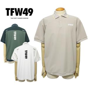 TFW49 ティーエフダブリュー モックネック メンズ 半袖 SIDE ZIP HALF