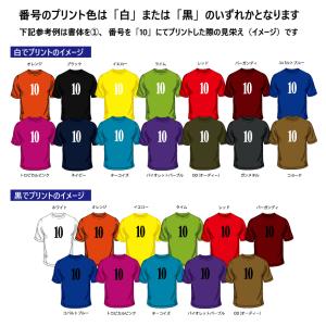 番号入り 半袖ドライTシャツ(15色/9サイズ...の詳細画像5
