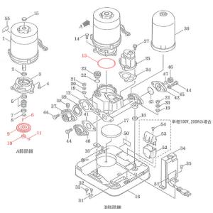 川本ポンプ カワエース N3-136SH 部品 インペラ 羽根車 Ｎ-53セット ☆ No.9 1386-0010 ポンプ p2｜ピーワンショップYahoo!店