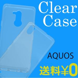 AQUOS R スマホケース クリア スマホカバー クリアケース アクオス 送料無料｜p2factory