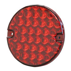 LEDランプ DC12/24V 防水 リアフォグ用 レッド φ95mm 丸型 抵抗器付｜pa-manshopy