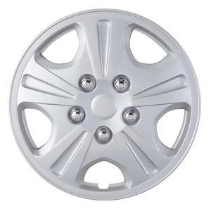 ホイールカバー ホイルキャップ 14インチ ABS 4枚入 シルバー スチール