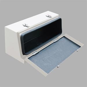 PAーMAN ホッパーカバー 立体型 ミキサー車用 フタ式専用カバー 1000