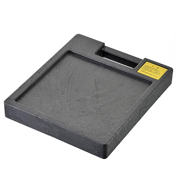 アウトリガーベース 4ton 300×360×50mm 1枚 環境にも優しい 再生ポリエチレン使用