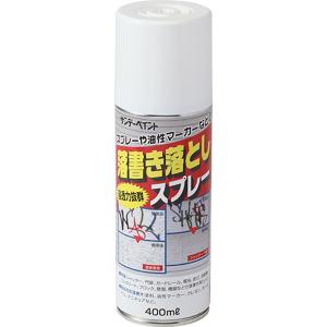 落書き落としスプレー 透明 400ml 浸透力抜群 シャッター/電柱/コンクリート壁面 塗料/油性マーカー/クレヨン/ボールペン/マニキュア対応｜pa-manshopy