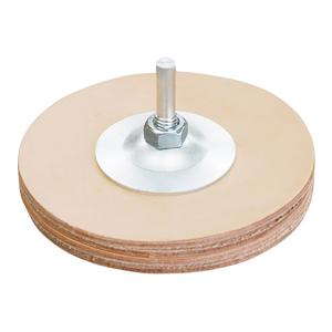 マジックタッチ フェルト 4枚入 φ38mm アルミホイール磨きに 電動