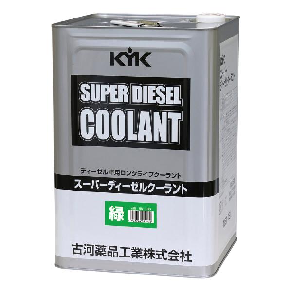 スーパーディーゼルクーラント 緑 18L JIS 冷却水 ロングライフ トラック/バス/建設/農業