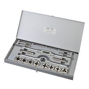 ライト精機（LIGHT SEIKI） 国産タップダイスセット メートルネジ用 12