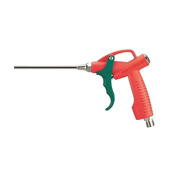 エアダスター 樹脂製 ノズル長123mm 流量調節可 軽量 エアガン ブロワー 清掃