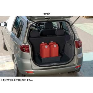 18Lポリ缶ポーター 2缶用 グレー ポリプロ...の詳細画像1