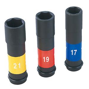 ジャンク　ドライブ角25.4 大型インパクトレンチ　SP7191Aとソケット19個セット ソケットセット差込角25.4mm 1インチインパクトレンチ用 大型トラック