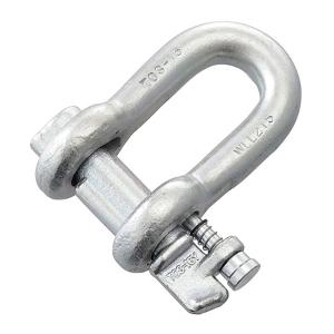 シャックル ワンタッチ式 使用荷重1.2ton スチール 1ヶ [ロック