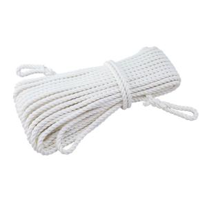 トラックロープ トラックロープ ブラックKP φ9mm×5m 両端サツマ加工 軽量強力 軽トラ