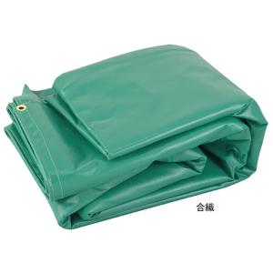 最終値下げ❗️激安❗️未使用❗️トラック用　幌シート　緑色　7m×4m トラックシート 平シート 前絞りタイプ 巾4×長さ7m 合繊 荷台