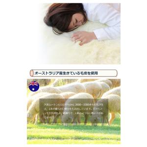 オーストラリア産 高級天然ムートンラグ 8匹物...の詳細画像2